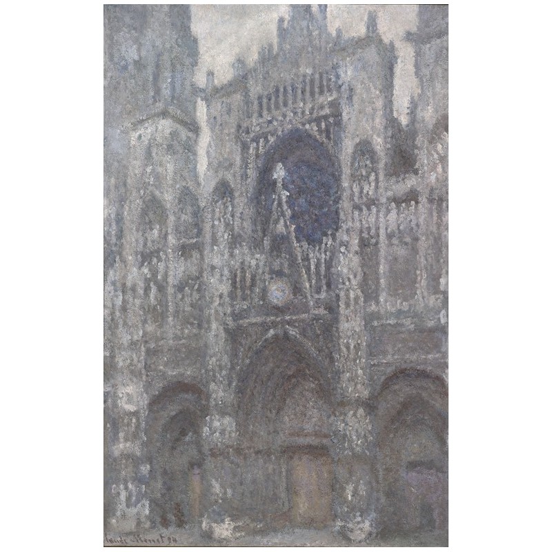  Obraz na płótnie 50x75cm Claude Monet Katedra w Rouen. Portal