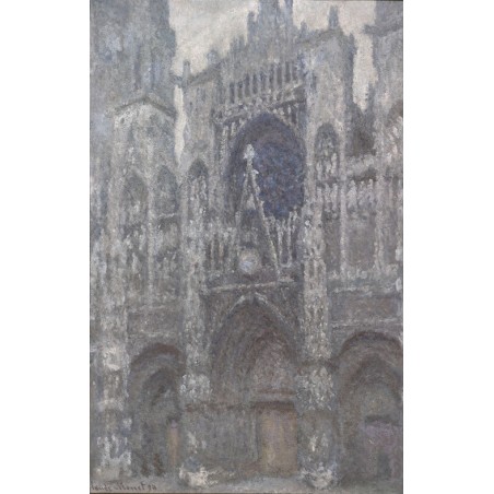  Obraz na płótnie 50x75cm Claude Monet Katedra w Rouen. Portal