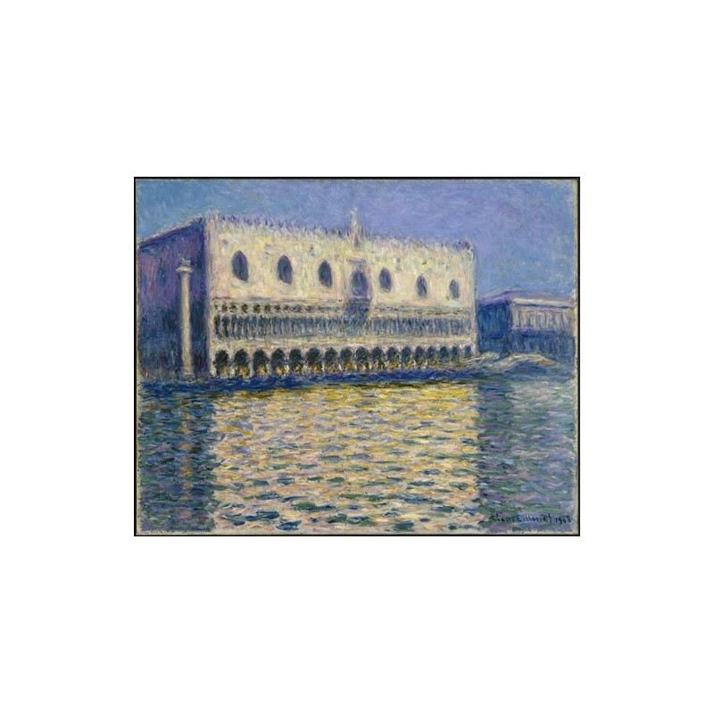  Obraz na płótnie 50x40cm Claude Monet Pałac Dożów