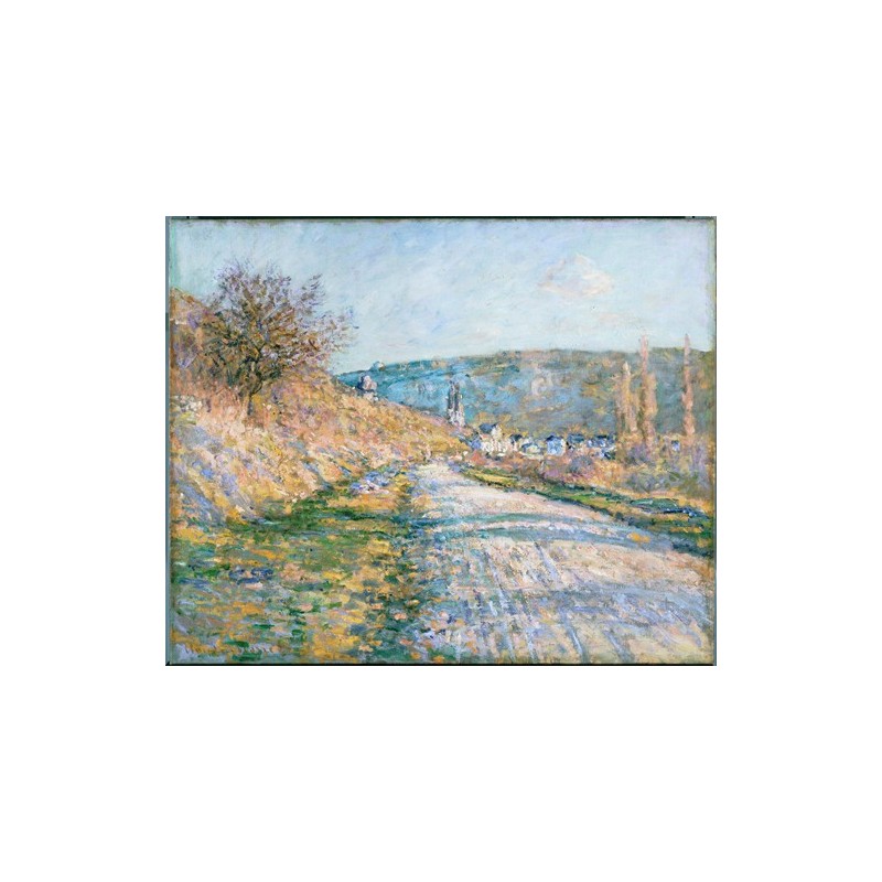  Obraz na płótnie 50x40cm Claude Monet Droga do Vétheuil