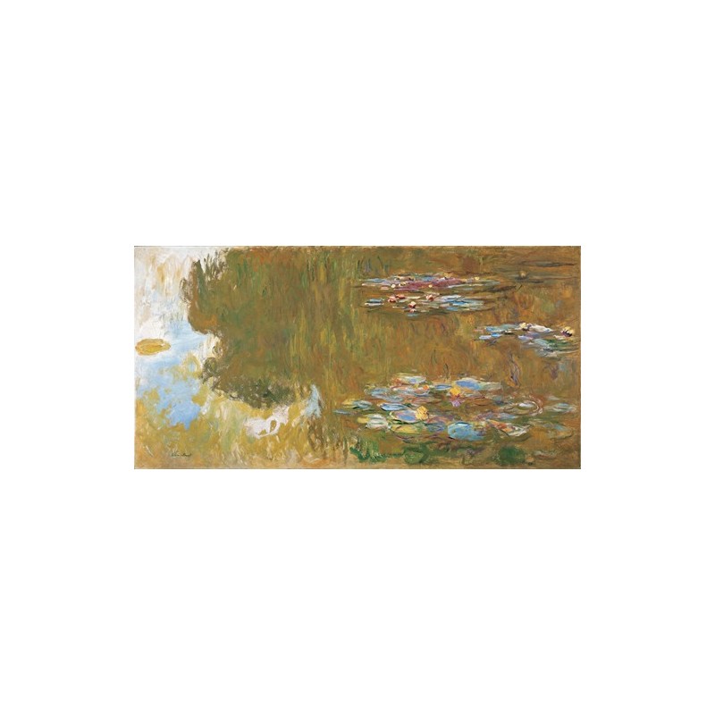  Obraz na płótnie 50x25cm Claude Monet Staw z liliami wodnymi