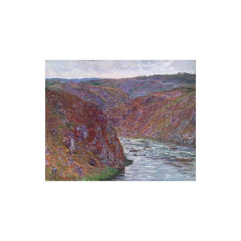  Obraz na płótnie 50x40cm Claude Monet Dolina rzeki Creuse