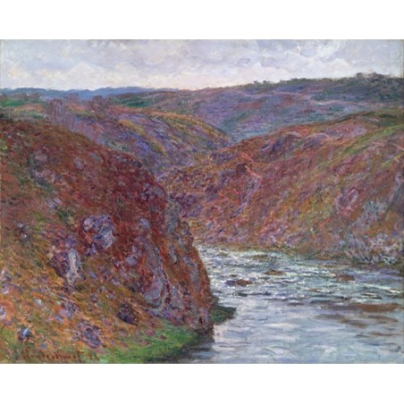  Obraz na płótnie 50x40cm Claude Monet Dolina rzeki Creuse