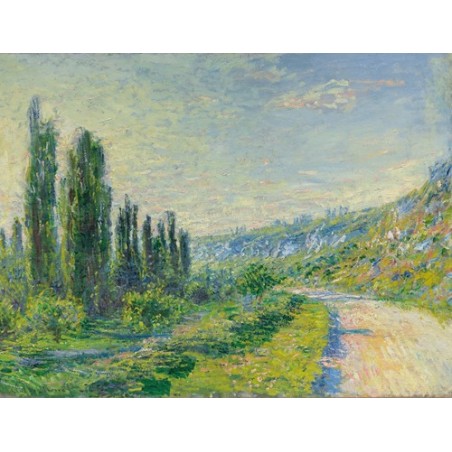  Obraz na płótnie 50x40cm Claude Monet Droga do Vétheuil