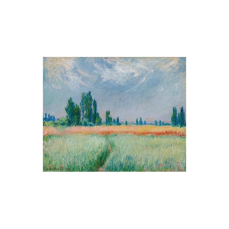  Obraz na płótnie 50x40cm Claude Monet Pole pszenicy