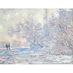  Obraz na płótnie 50x40cm Claude Monet Szron w Giverny