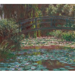  Obraz na płótnie 50x40cm Claude Monet Staw z liliami wodnymi