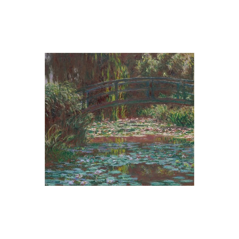  Obraz na płótnie 50x40cm Claude Monet Staw z liliami wodnymi
