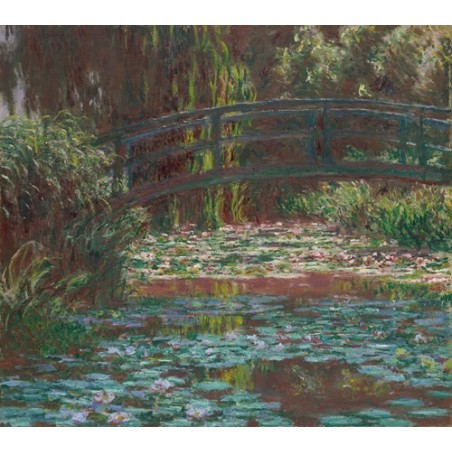  Obraz na płótnie 50x40cm Claude Monet Staw z liliami wodnymi