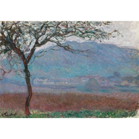  Obraz na płótnie 50x35cm Claude Monet Pole w Giverny