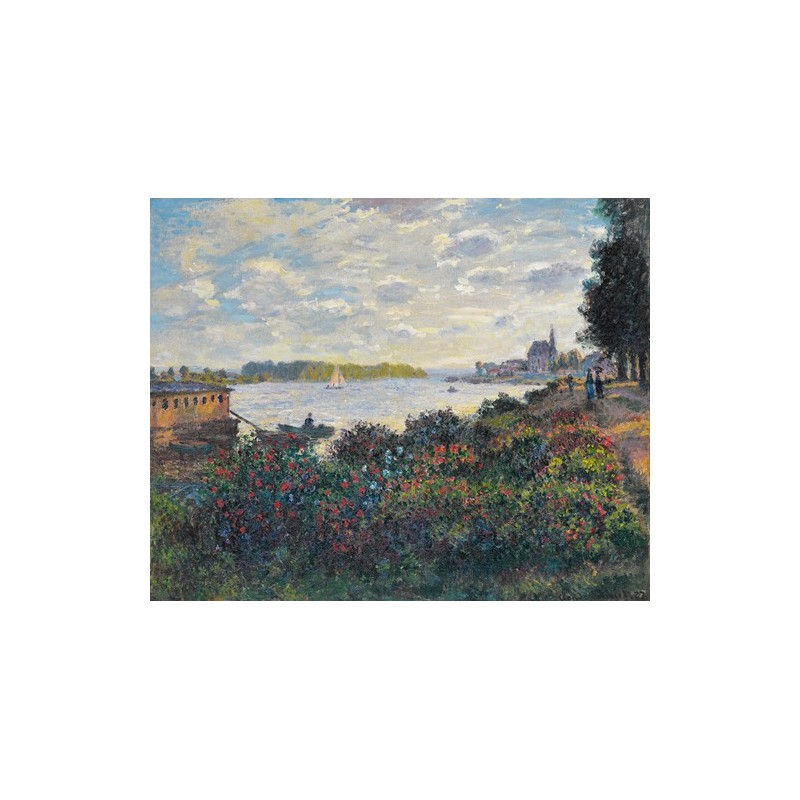  Obraz na płótnie 50x40cm Claude Monet Sekwana w Argenteuil