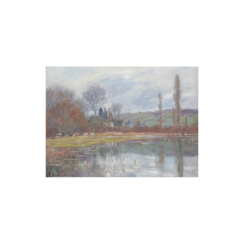  Obraz na płótnie 50x35cm Claude Monet Wiosna w Vétheuil