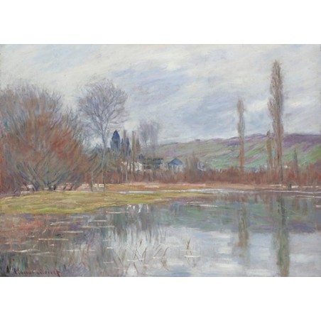 Obraz na płótnie 50x35cm Claude Monet Wiosna w Vétheuil