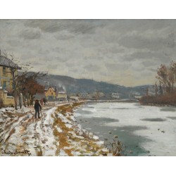  Obraz na płótnie 50x40cm Claude Monet Sekwana w Bougival