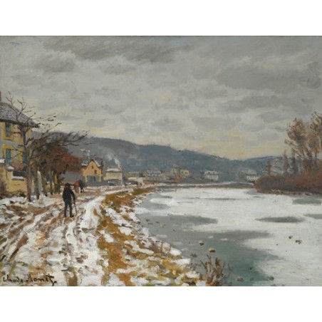  Obraz na płótnie 50x40cm Claude Monet Sekwana w Bougival