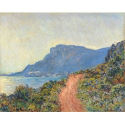  Obraz na płótnie 50x40cm Claude Monet La Corniche w pobliżu Monako