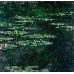  Obraz na płótnie 50x50cm Claude Monet Lilie wodne