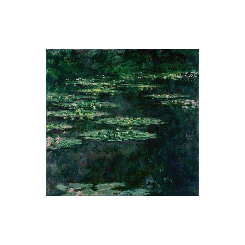  Obraz na płótnie 50x50cm Claude Monet Lilie wodne
