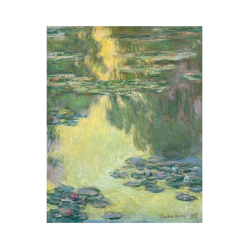  Obraz na płótnie 50x60cm Claude Monet Lilie wodne