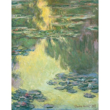  Obraz na płótnie 50x60cm Claude Monet Lilie wodne