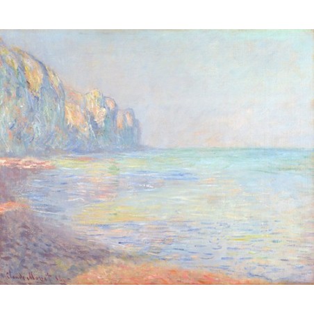  Obraz na płótnie 50x40cm Claude Monet Mglista pogoda Poranek