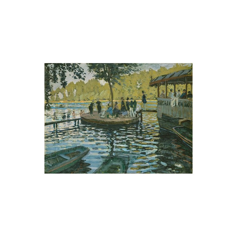  Obraz na płótnie 50x35cm Claude Monet La Grenouillère