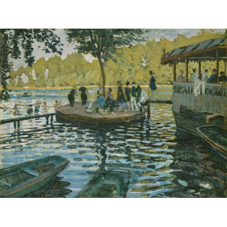  Obraz na płótnie 50x35cm Claude Monet La Grenouillère