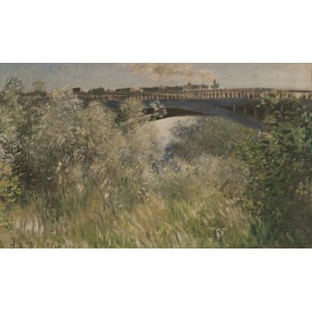  Obraz na płótnie 50x30cm Claude Monet Most w Argenteuil
