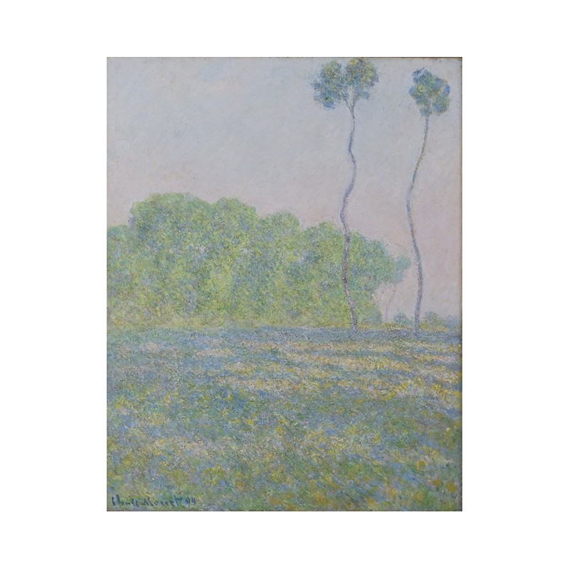  Obraz na płótnie 50x60cm Claude Monet Łąka w Giverny