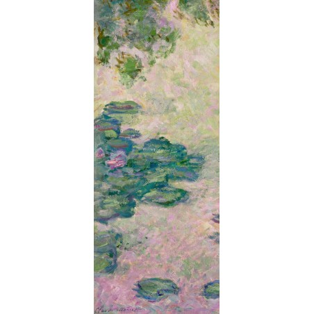  Obraz na płótnie 50x120cm Claude Monet Nenufary