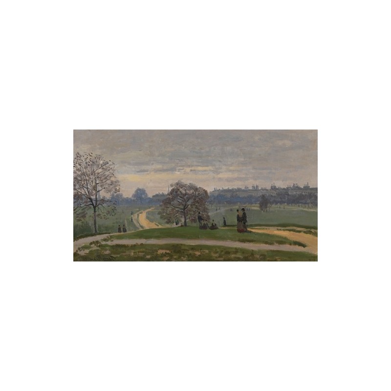  Obraz na płótnie 50x25cm Claude Monet Park w Londynie
