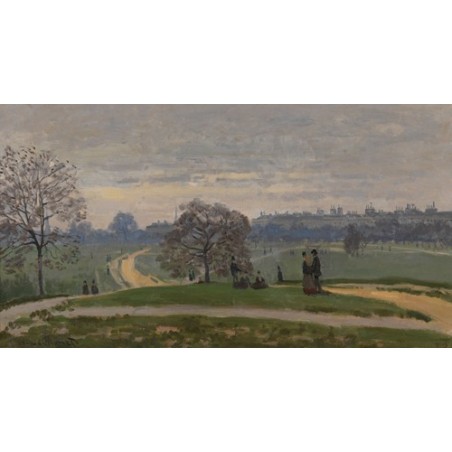  Obraz na płótnie 50x25cm Claude Monet Park w Londynie