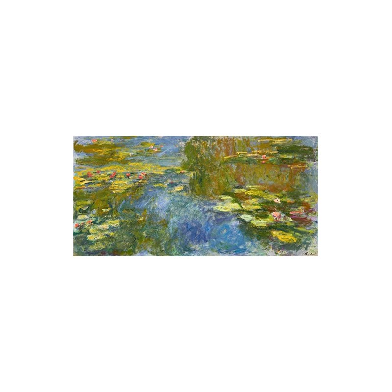  Obraz na płótnie 50x25cm Claude Monet Staw z nenufarami