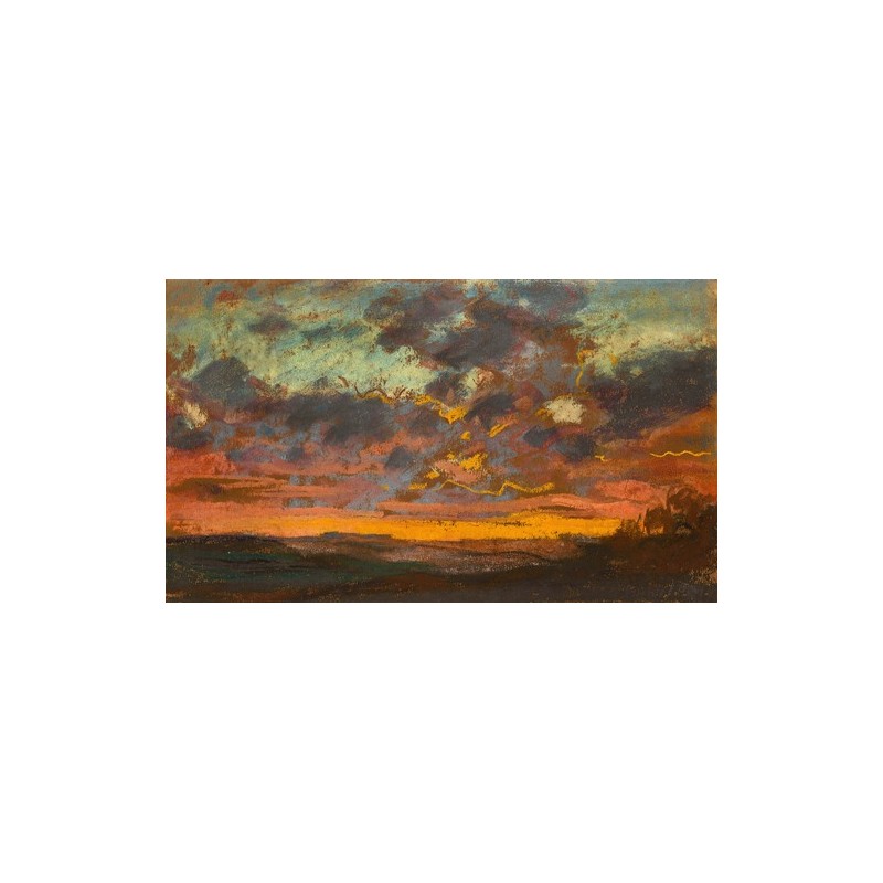  Obraz na płótnie 50x30cm Claude Monet Zachód słońca