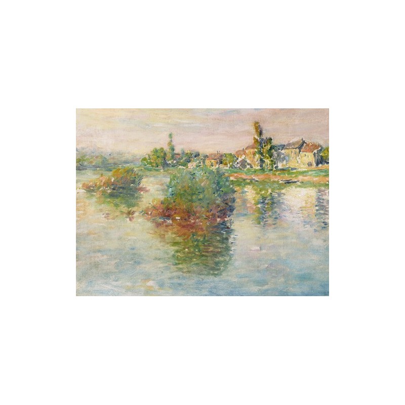  Obraz na płótnie 50x35cm Claude Monet Sekwana w Lavacourt