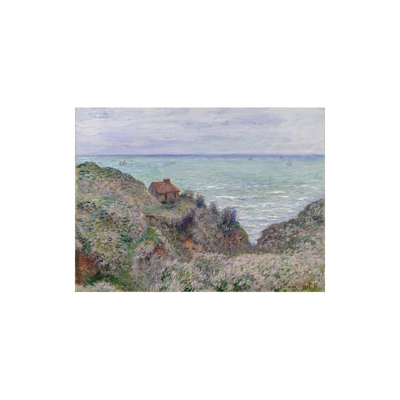 Obraz na płótnie 50x35cm Claude Monet Domek strażnika celnego