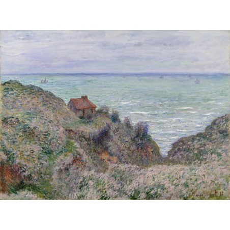  Obraz na płótnie 50x35cm Claude Monet Domek strażnika celnego