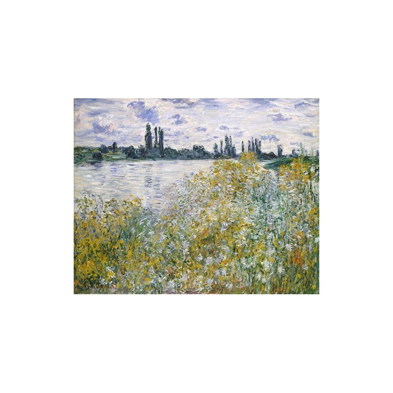  Obraz na płótnie 50x40cm Claude Monet Wyspa Kwiatów w pobliżu Vétheuil