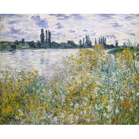  Obraz na płótnie 50x40cm Claude Monet Wyspa Kwiatów w pobliżu Vétheuil