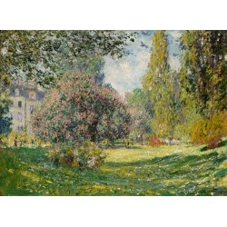  Obraz na płótnie 50x35cm Claude Monet Pejzaż Park Monceau