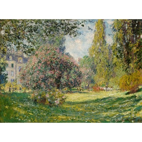  Obraz na płótnie 50x35cm Claude Monet Pejzaż Park Monceau