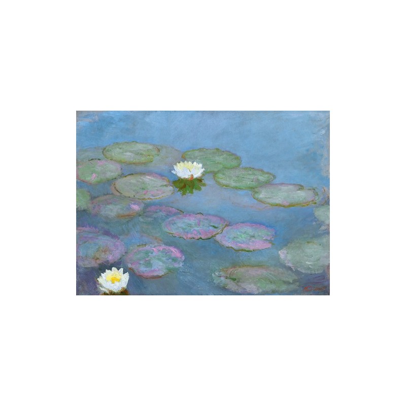  Obraz na płótnie 50x35cm Claude Monet Nenufary