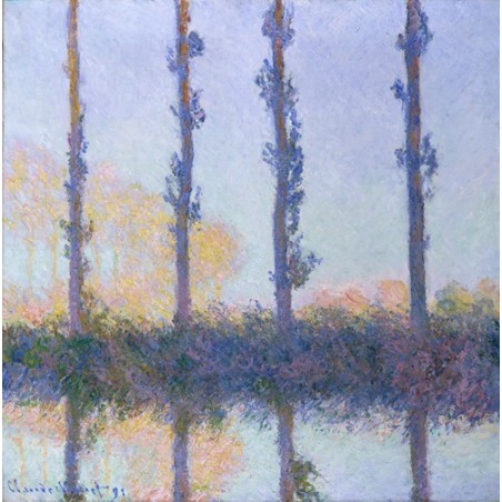  Obraz na płótnie 50x50cm Claude Monet Cztery drzewa