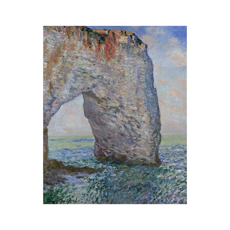 Obraz na płótnie 50x60cm Claude Monet Manneporte w pobliżu Étretat