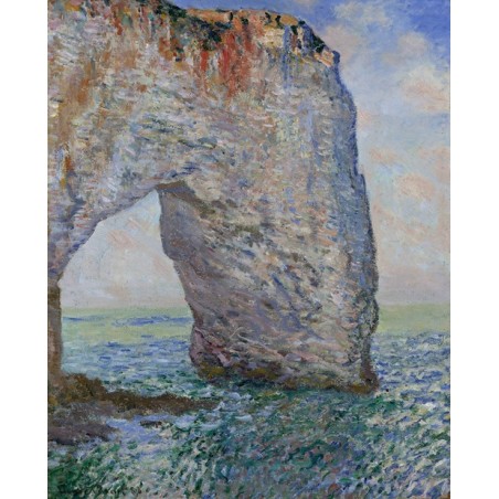  Obraz na płótnie 50x60cm Claude Monet Manneporte w pobliżu Étretat