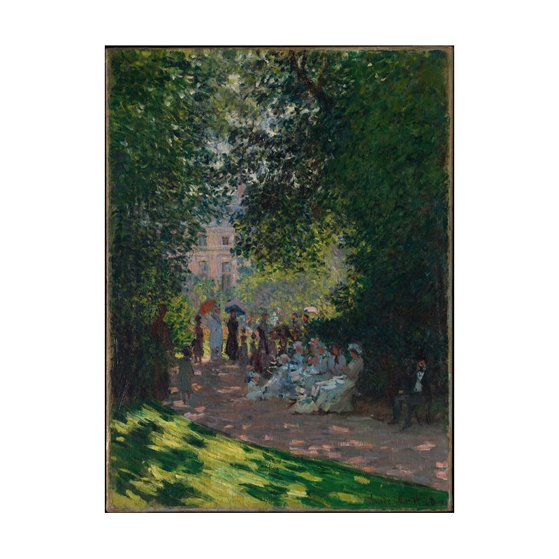  Obraz na płótnie 50x70cm Claude Monet Park Monceau