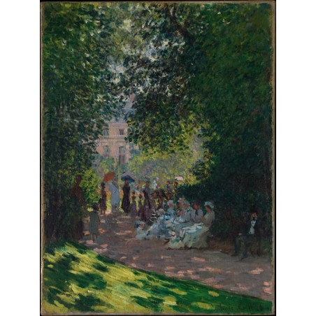  Obraz na płótnie 50x70cm Claude Monet Park Monceau