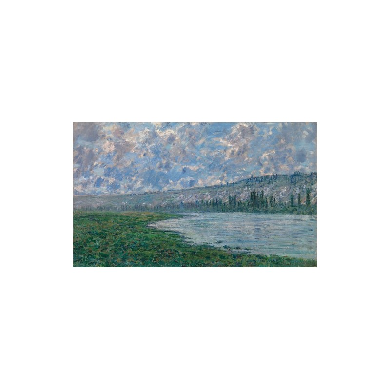  Obraz na płótnie 50x30cm Claude Monet Sekwana w Vétheuil