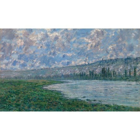  Obraz na płótnie 50x30cm Claude Monet Sekwana w Vétheuil