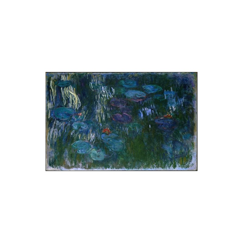  Obraz na płótnie 50x30cm Claude Monet Lilie wodne